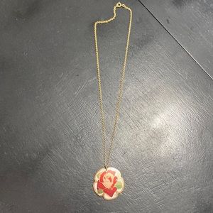 Rose necklace